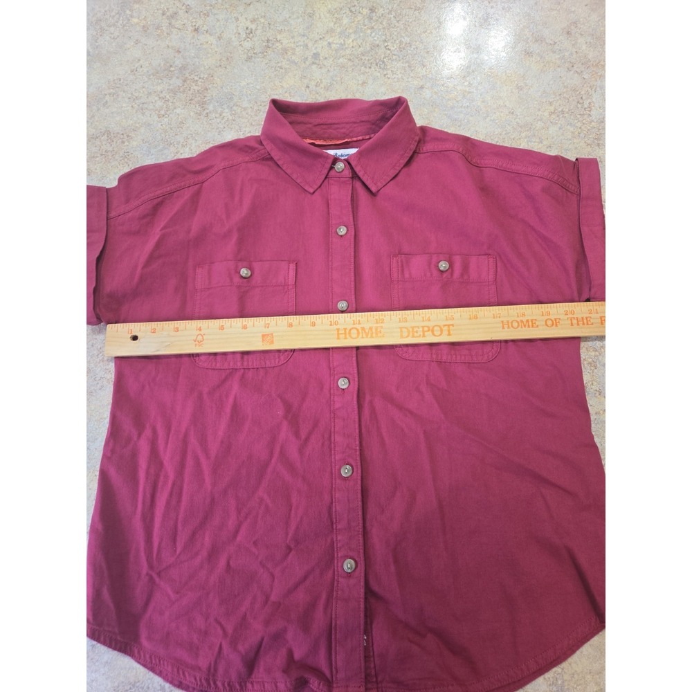 Tommy Bahama Tropical Twist IslandZone Camp Shirt Women's XS Rhumba Pink - Picture 8 of 10